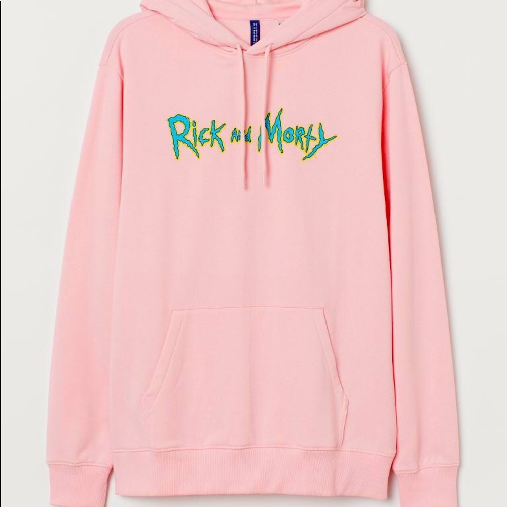 i am selling a light pink rick and morty